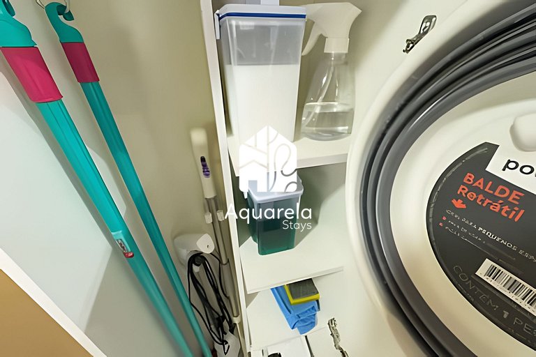 Apartamento Copaçu - 2mins. da praia e do metrô