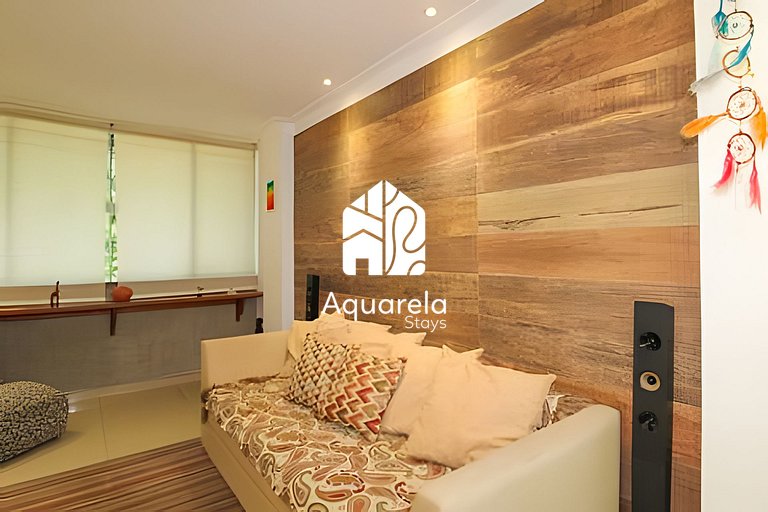 Casa moderna c/ piscina, área de lazer e coworking