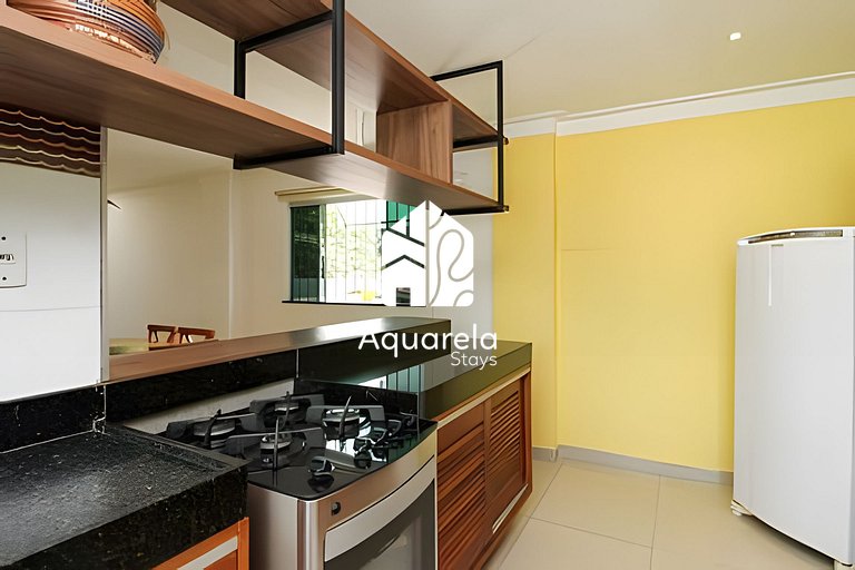 Casa moderna c/ piscina, área de lazer e coworking