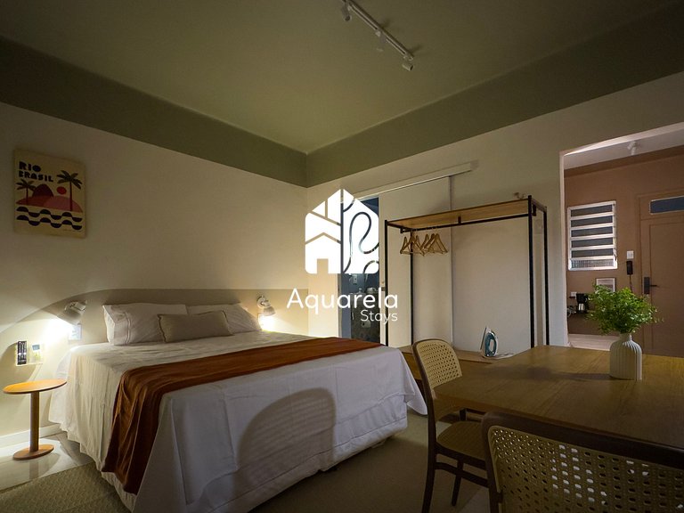 Apartamento Copaçu - 2mins. da praia e do metrô