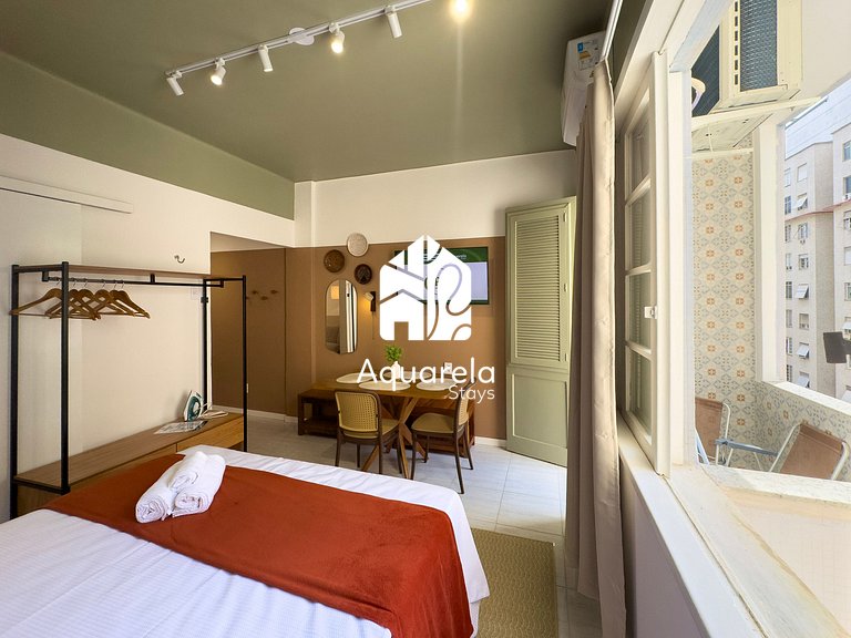 Apartamento Copaçu - 2mins. da praia e do metrô