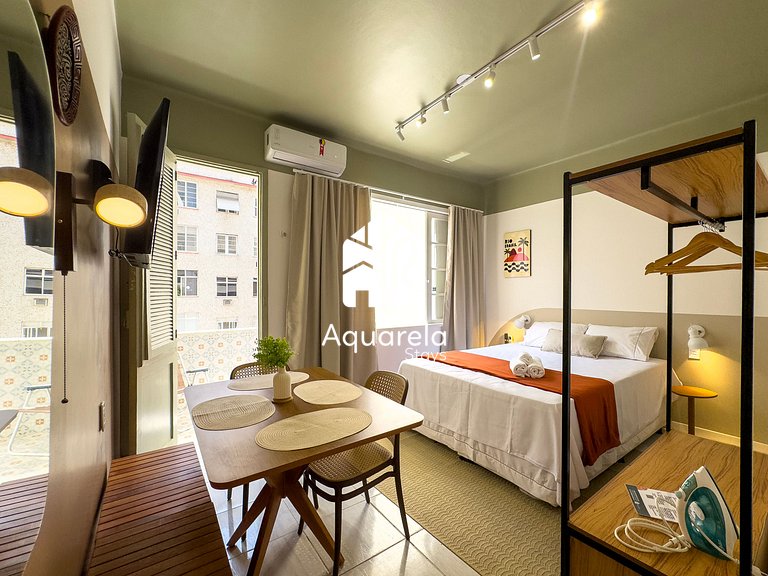 Apartamento Copaçu - 2mins. da praia e do metrô