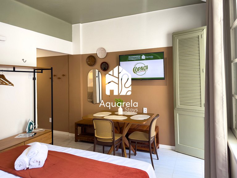 Apartamento Copaçu - 2mins. da praia e do metrô