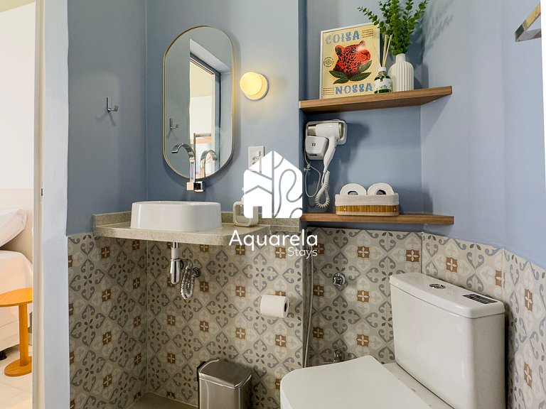 Apartamento Copaçu - 2mins. da praia e do metrô