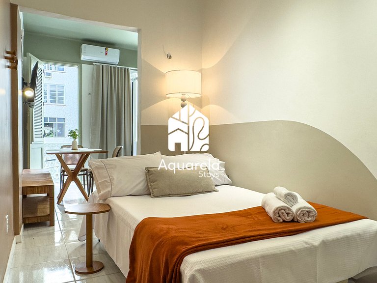 Apartamento Copaçu - 2mins. da praia e do metrô