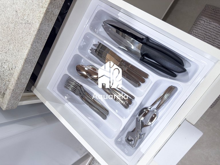 Apartamento Copaçu - 2mins. da praia e do metrô