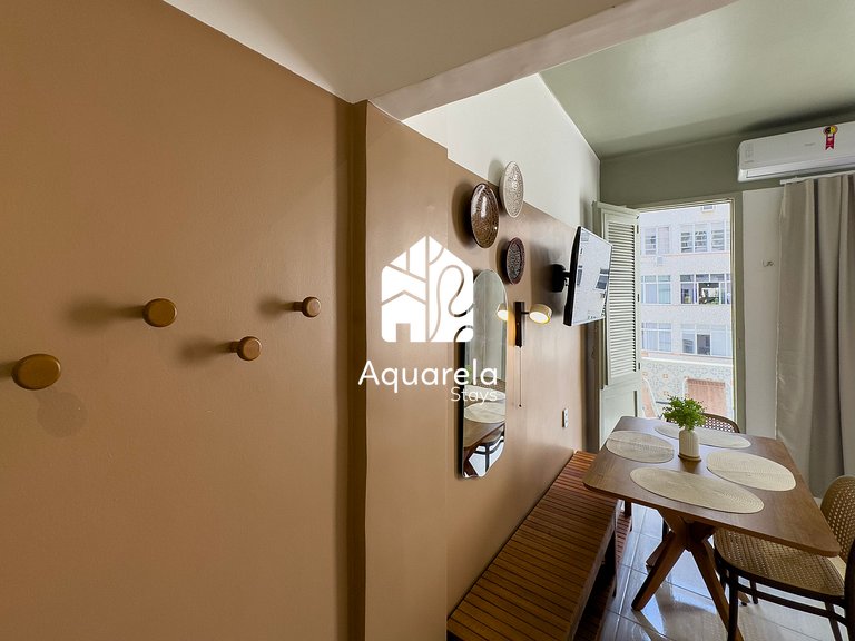 Apartamento Copaçu - 2mins. da praia e do metrô