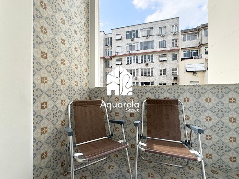 Apartamento Copaçu - 2mins. da praia e do metrô