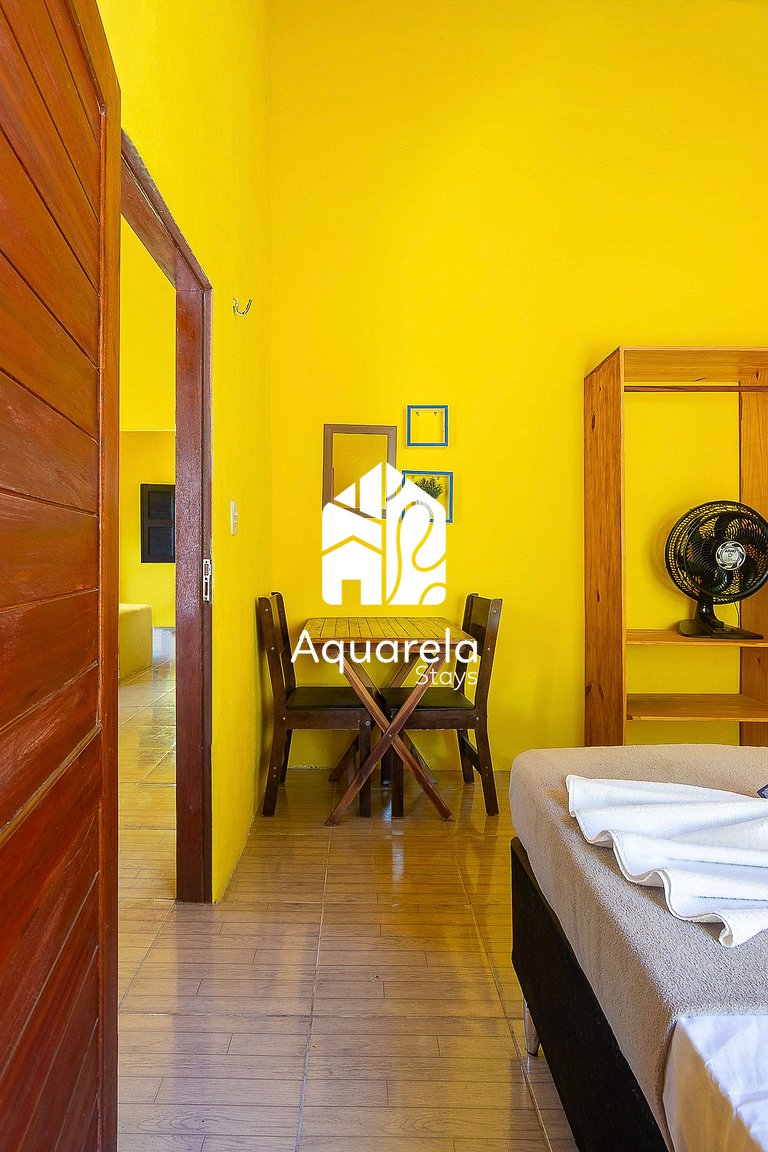 Casa Amarela em Icaraí de Amontada | by Aquarela