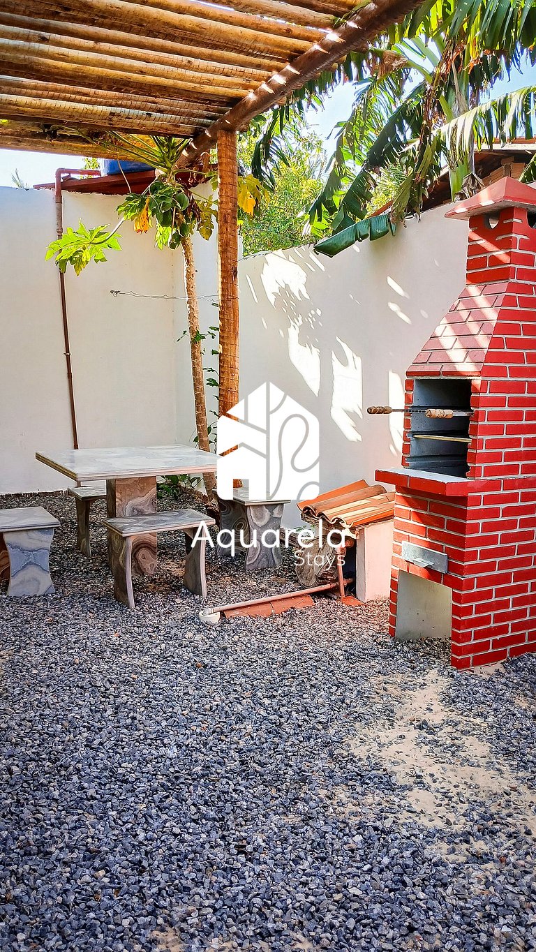 Casa Amarela em Icaraí de Amontada | by Aquarela