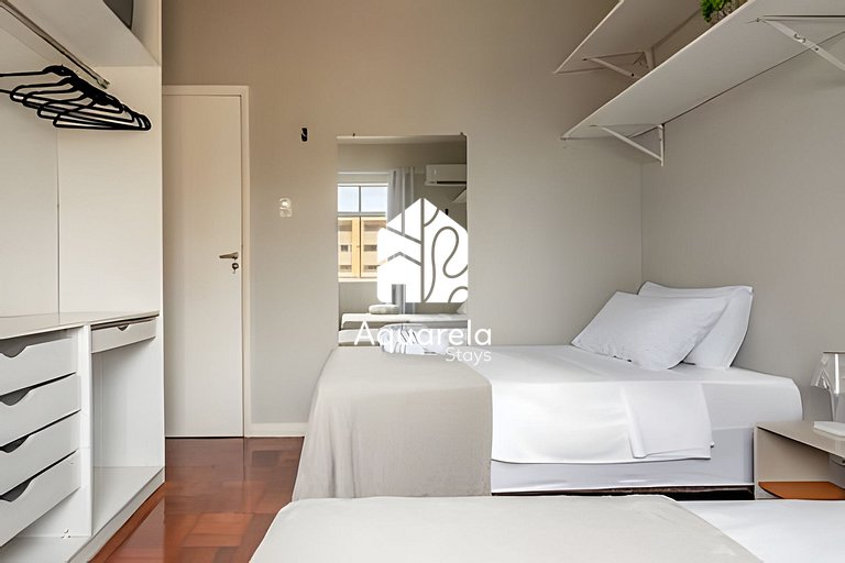 Apartamento Canto do Chaco | Belém | ES01J - Aquarela Stays