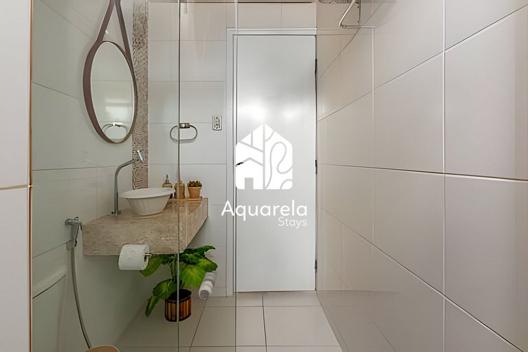 Apartamento Canto do Chaco | Belém | ES01J - Aquarela Stays