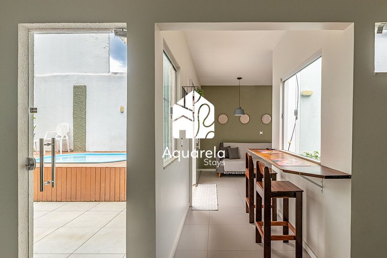 Casa Brisa do Bosque | Piscina | by Aquarela