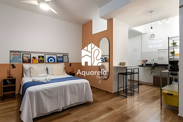 Studio Barão 143 | Rio de Janeiro | IB03J - Aquarela Stays