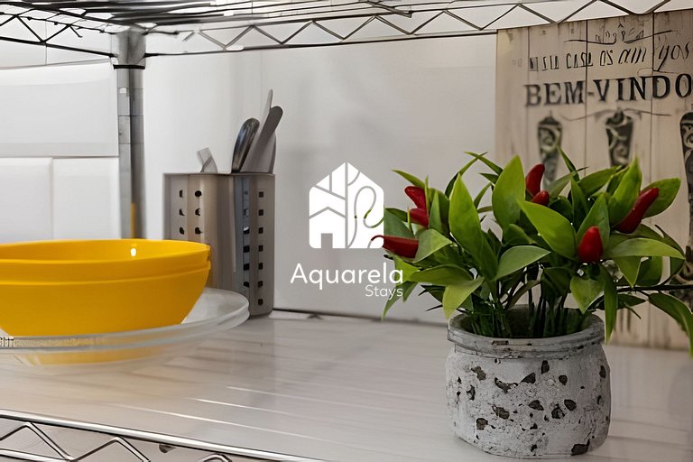 Studio Barão 143 | Rio de Janeiro | IB03J - Aquarela Stays